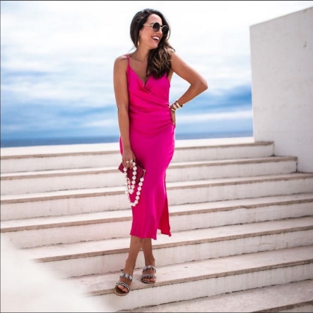 Zara Slip Dress - M - BLOGGER FAVE